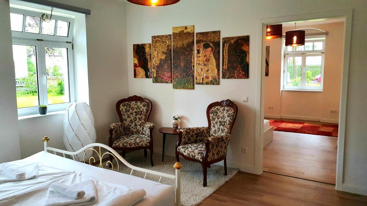 דרזדן Pineapple Apartments Dresdner Heide Mit Garten מראה חיצוני תמונה